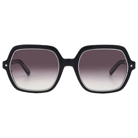 New Authentic Mr. Leight Sofia S Black Gradient Butterfly Ladies Sunglasses - Picture 1 of 6